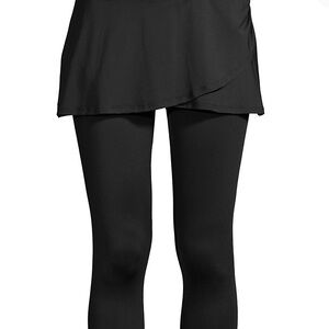 Lands' End Black Swim Coverup